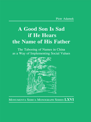 cover image of Good Son is Sad If He Hears the Name of His Father
